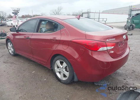 2012 Hyundai Elantra Gls (Ulsan Plant) z USA, uszkodzony, nr VIN KMHDH4AE4CU467118